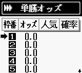Mr. Go no Baken Tekichuu Jutsu (Japan) In game screenshot
